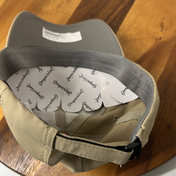 Mens Tan Lake Arrowhead Imperial true fit Golf Hat with a UPF 50+. New With Tags - Picture 8 of 8